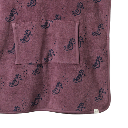 Poncho Towel Neptune Print