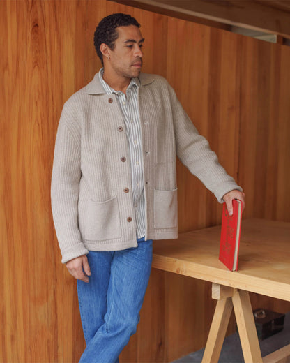 Knit Kite Jacket - Bone