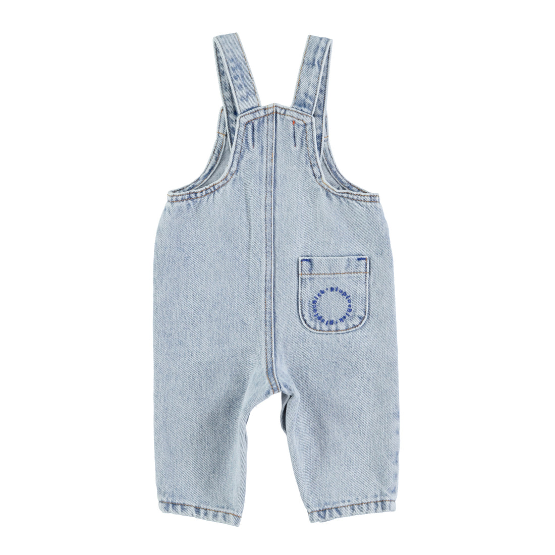Baby Dungarees | Washed Blue Denim