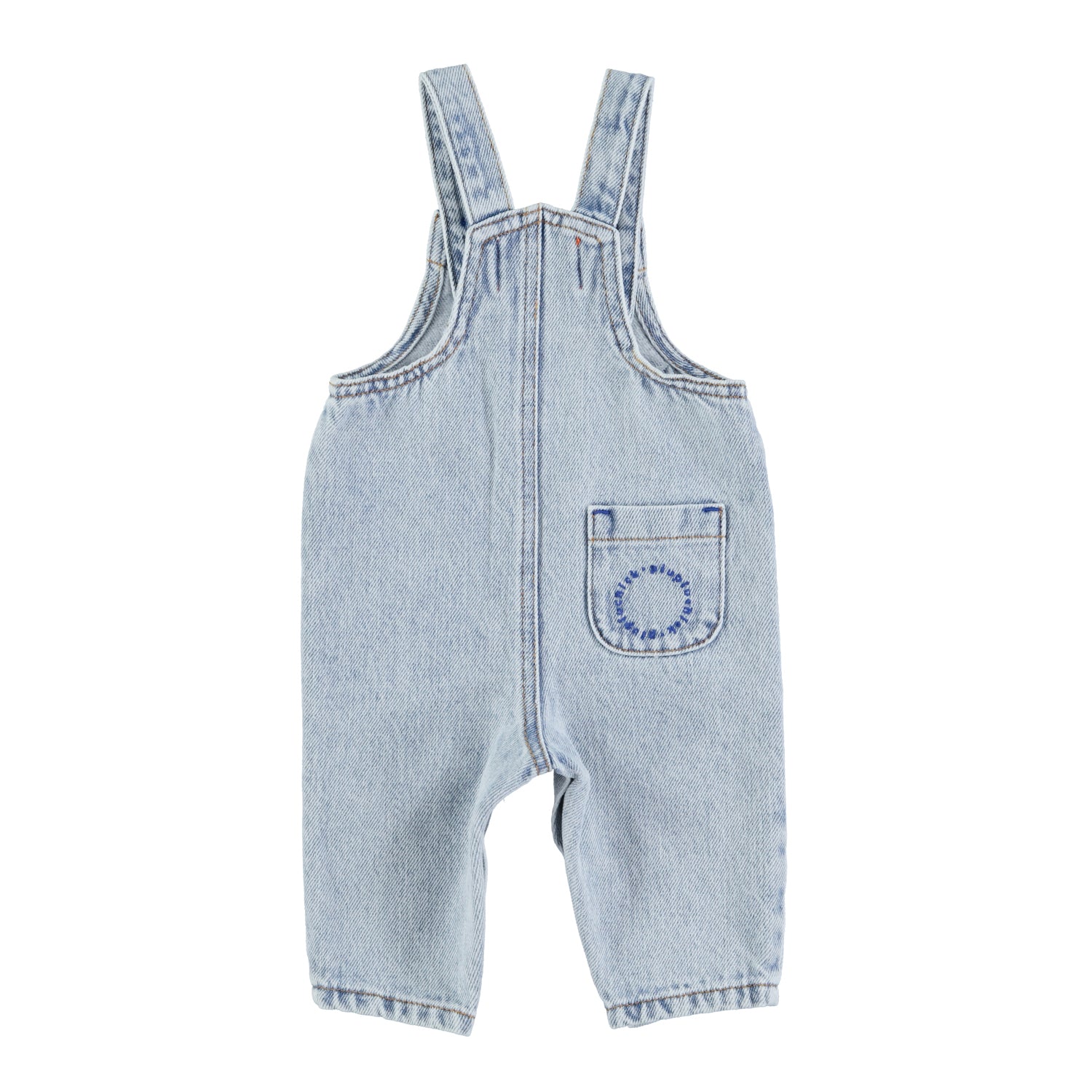 Baby Dungarees | Washed Blue Denim