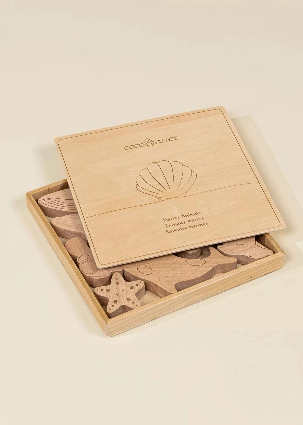 Wooden Balance Puzzle - Under the Sea