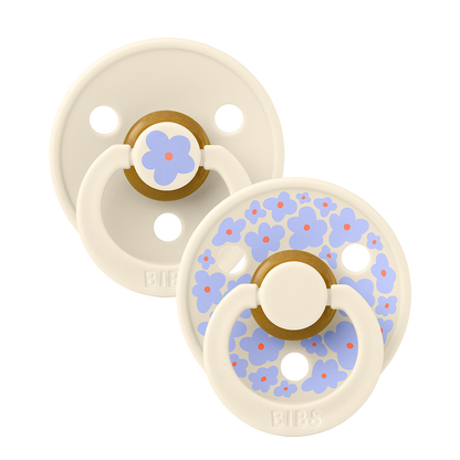Bibs Pacifier 2 Pack - Ivory Mix