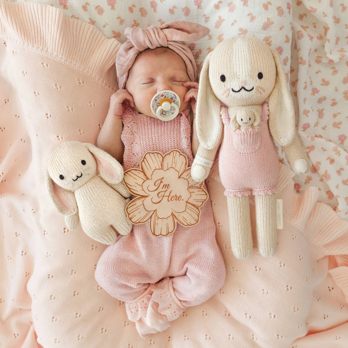 Briar the Bunny - Peony Pink