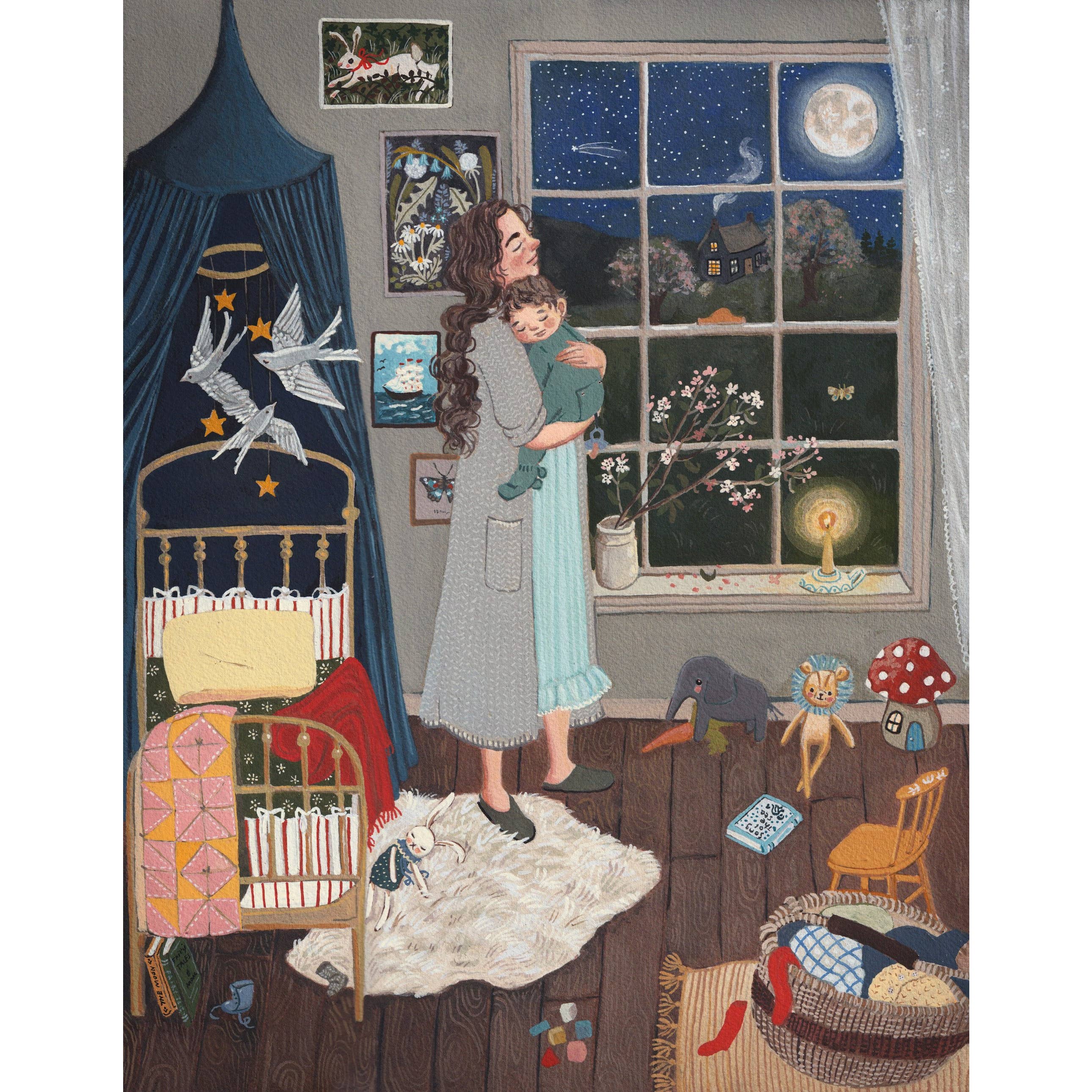 Under the Same Moon Art Print