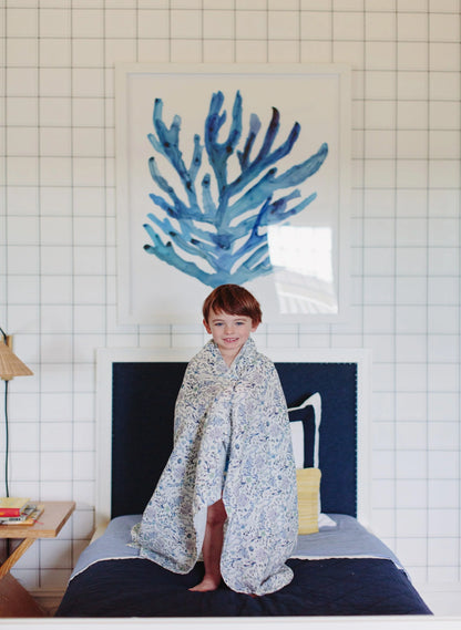 Coral Reef Shawl Blanket