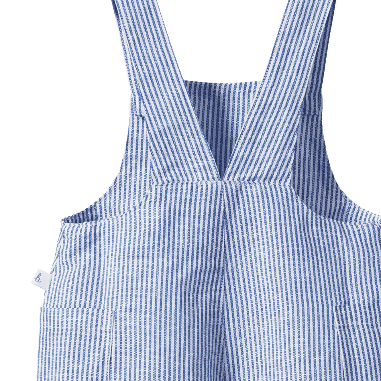 Tucker Overalls - Blue Stripe