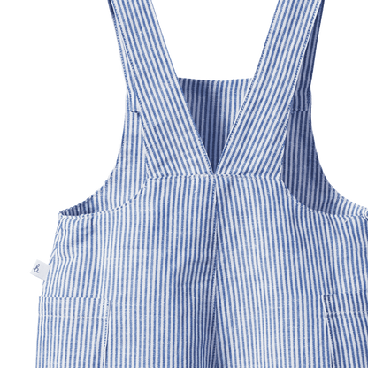 Tucker Overalls - Blue Stripe