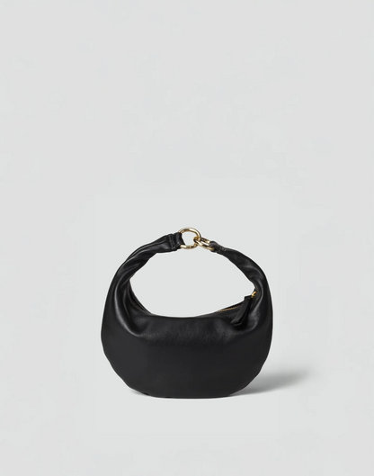The Micro Ring Bag Black/ Gold