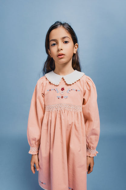 Margot Dress - Dusty Rose