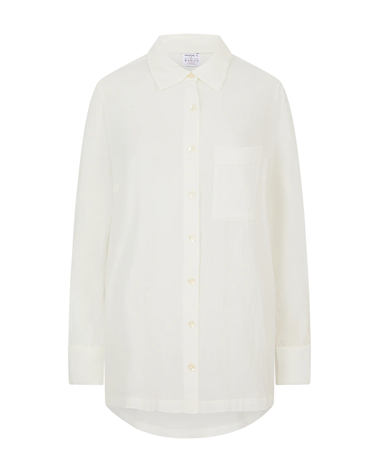 The Midi Shirt - Cotton White