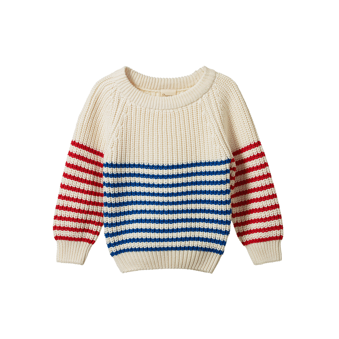 Billy Baby Jumper Mariner/Red Sailor Stripe