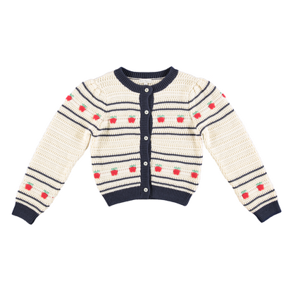 Daisy Cardigan - Fall Apple Knit