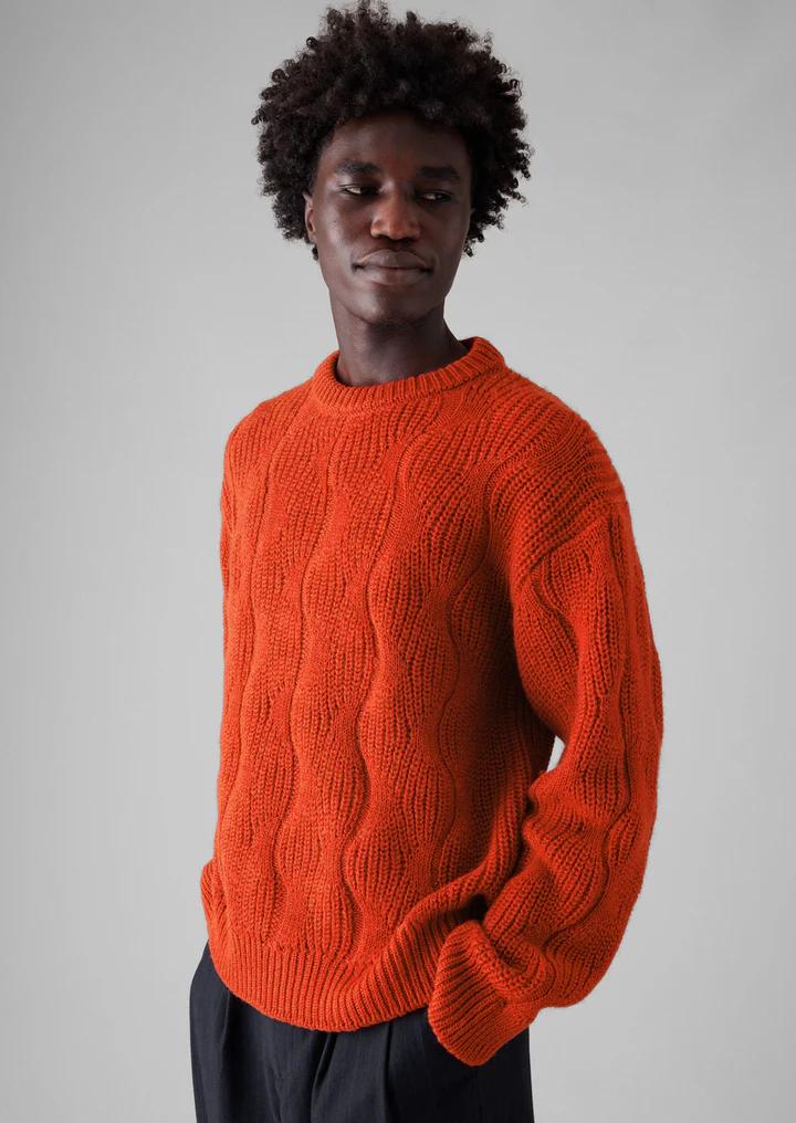 Kite String Ribbed Wool Sweater