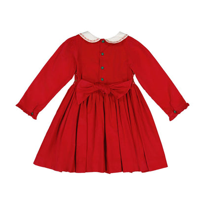 Sarah Ruby Smocked Dress