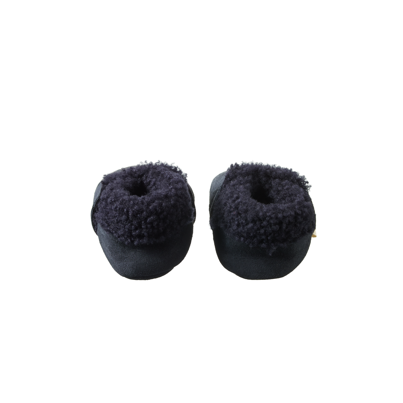 Lambskin Booties - Navy
