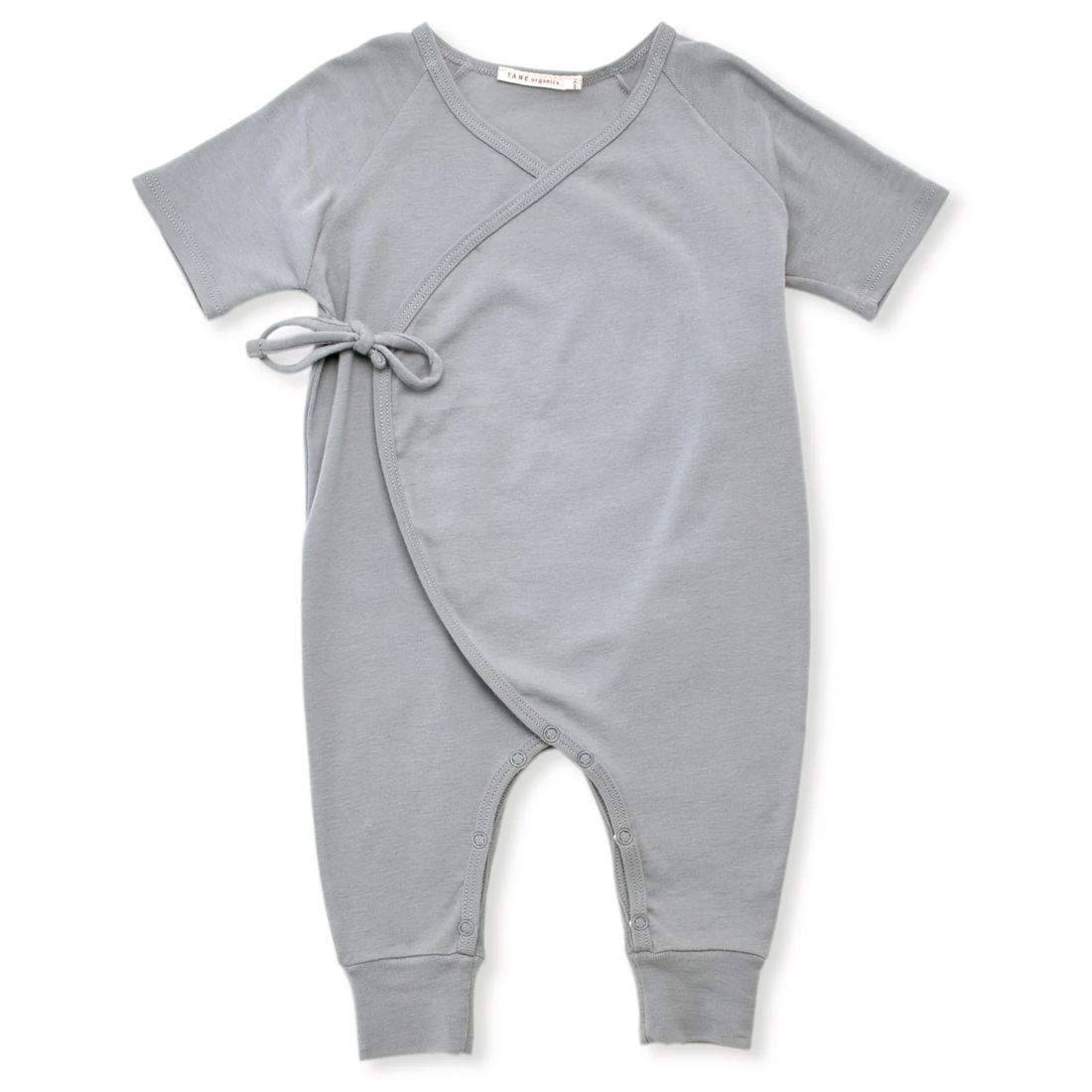 Short Sleeved Kimono Coverall Graphite