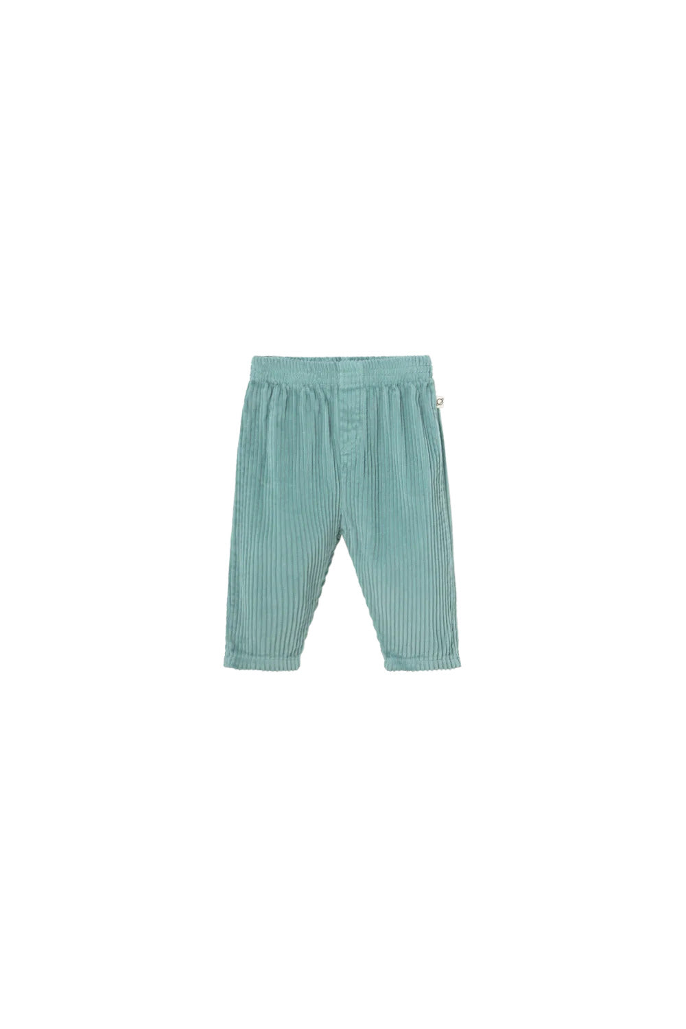 Wide Corduroy Baby Pants - Artic Blue