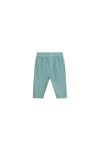 Wide Corduroy Baby Pants - Artic Blue