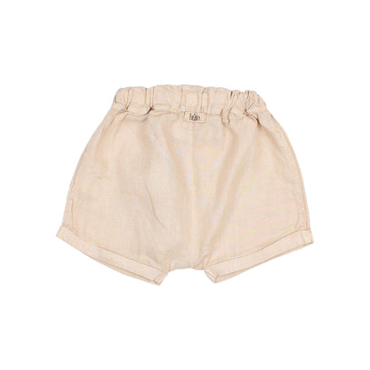 Baby Linen Shorts Sand