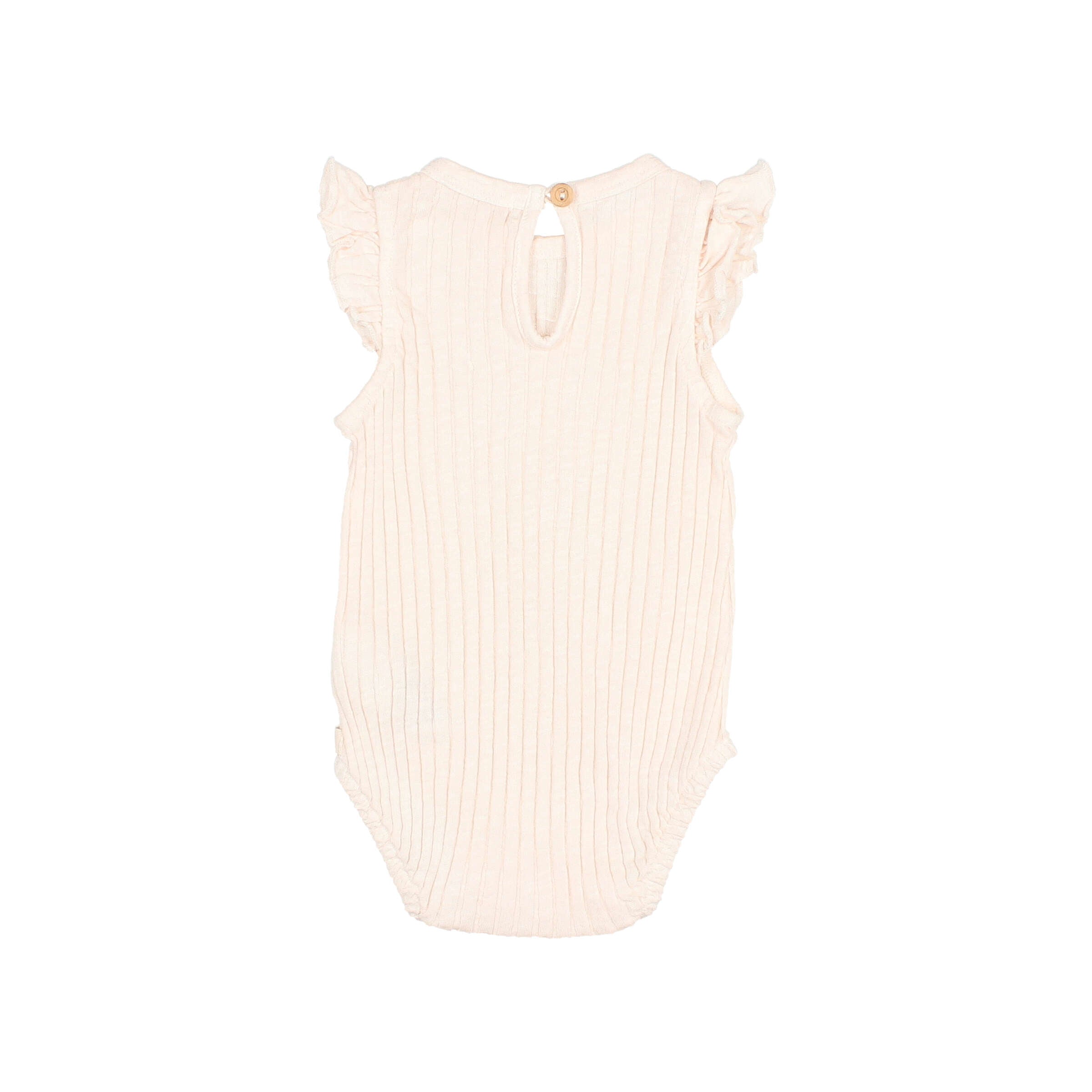 Rib Ruffle Bodysuit