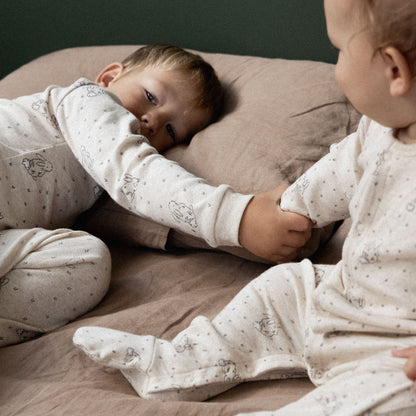 Cotton Stretch and Grow - Burrow Sleep Print
