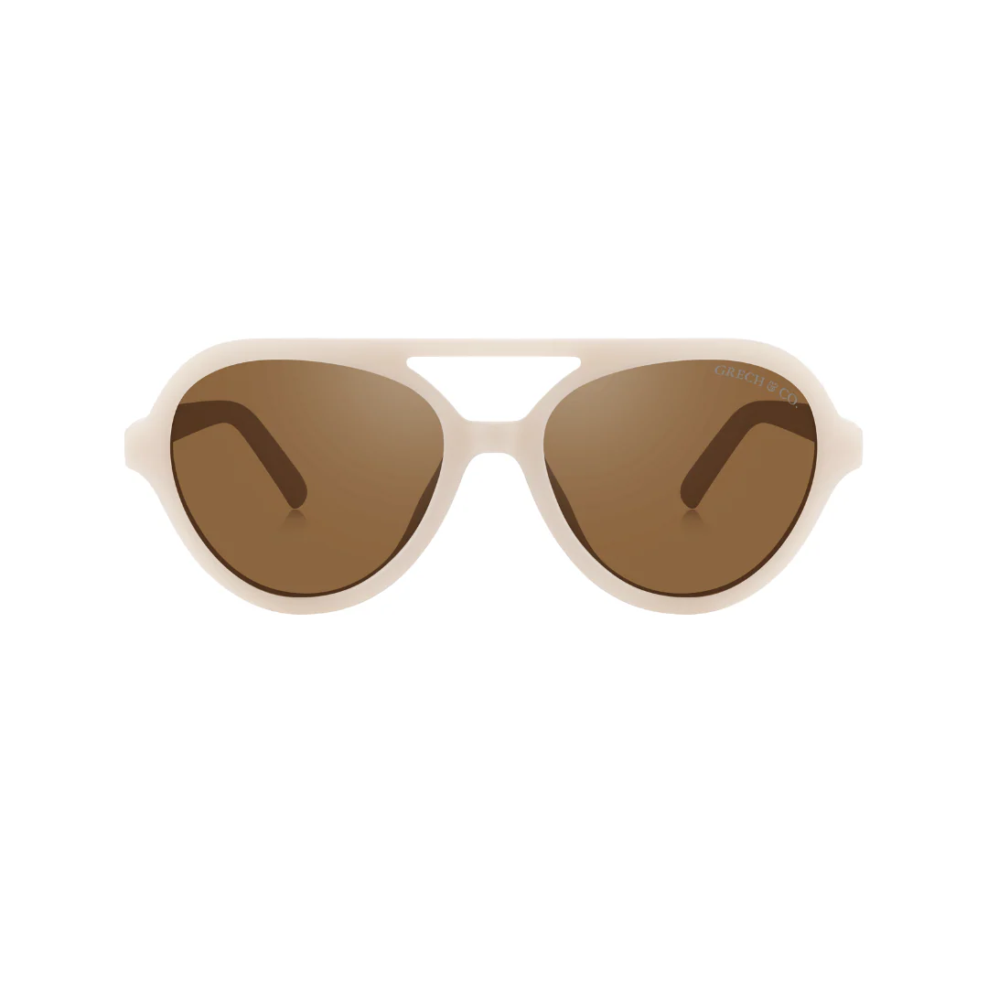 Aviator | Polarized Sunglasses | 3-8 Y - Sand