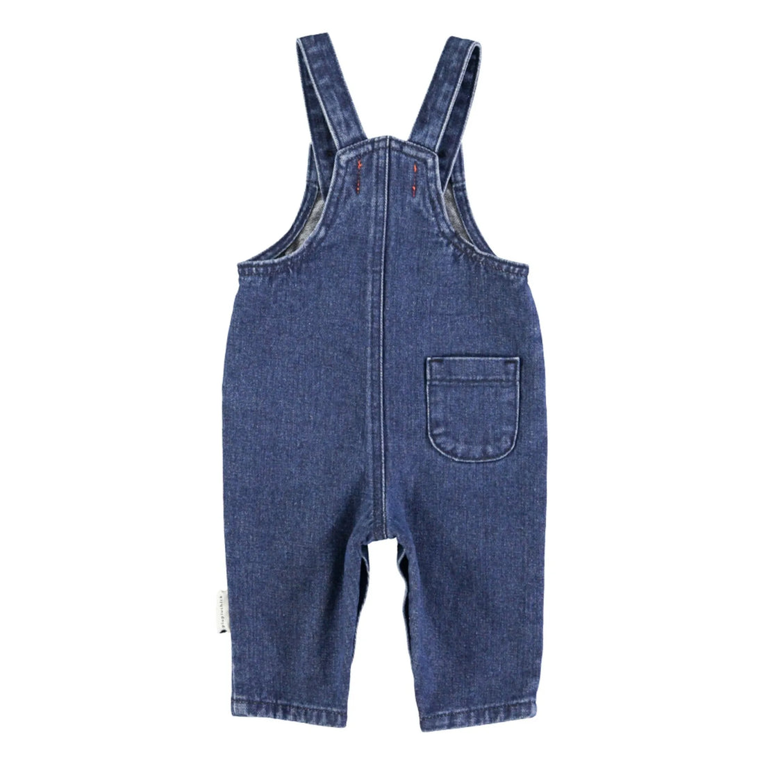 Baby Dungarees Washed Navy Denim