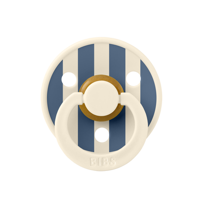 Bibs Pacifier - Ivory Steel Blue
