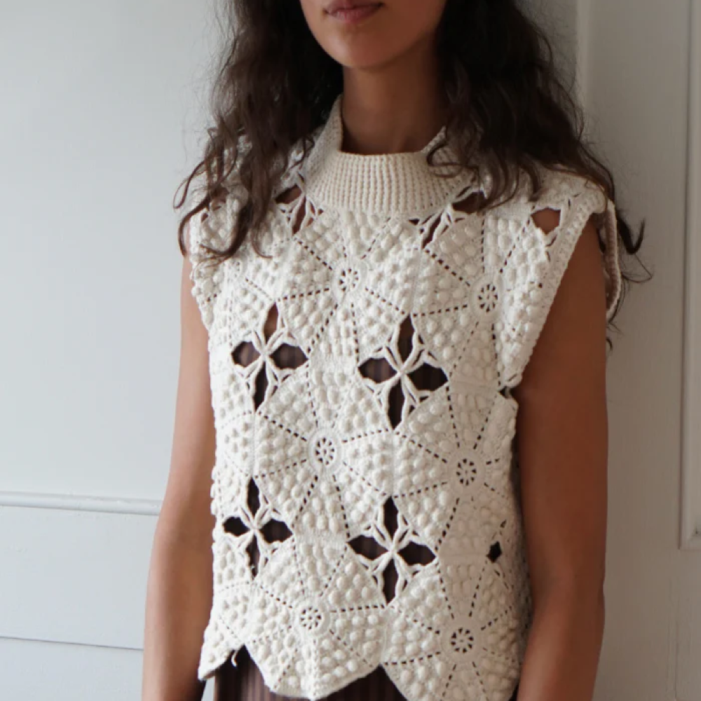 Nona Crochet Vest