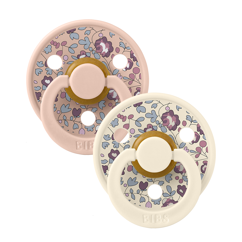 Bibs Pacifier x Liberty 2 Pack Eloise - Blush Mix
