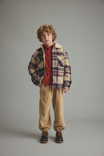 Corduroy Jogger Pants - Stone