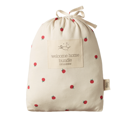 Welcome Home Gift Set - Raspberry Print