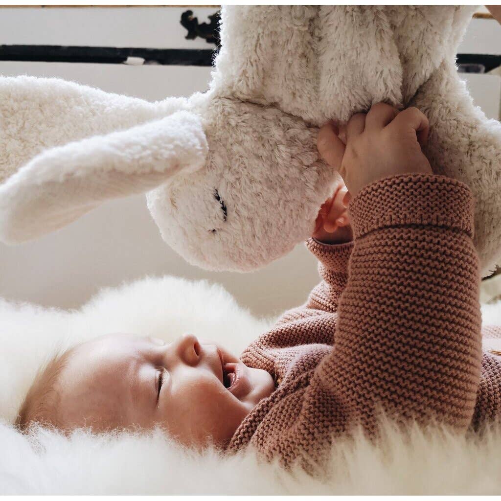 Cuddly Animal Rabbit - White