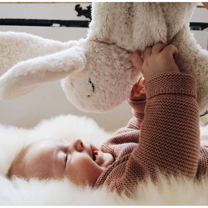 Cuddly Animal Rabbit - White