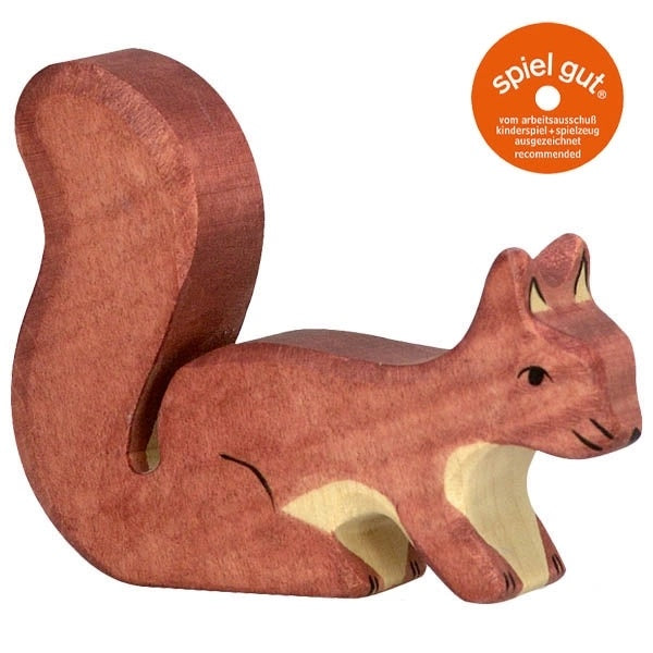 Squirrel Standing Brown