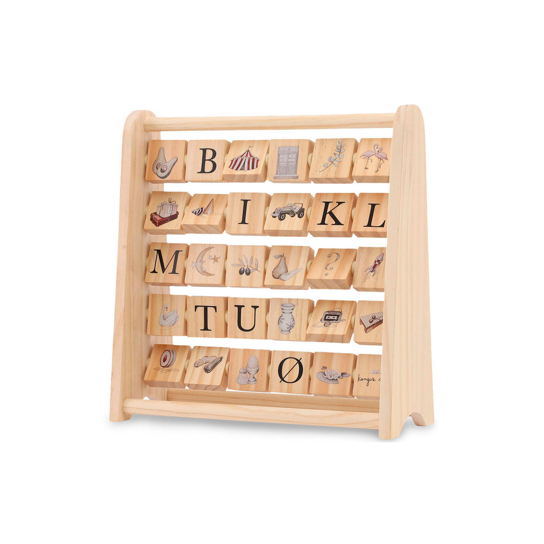 ABC Wooden Block Frame