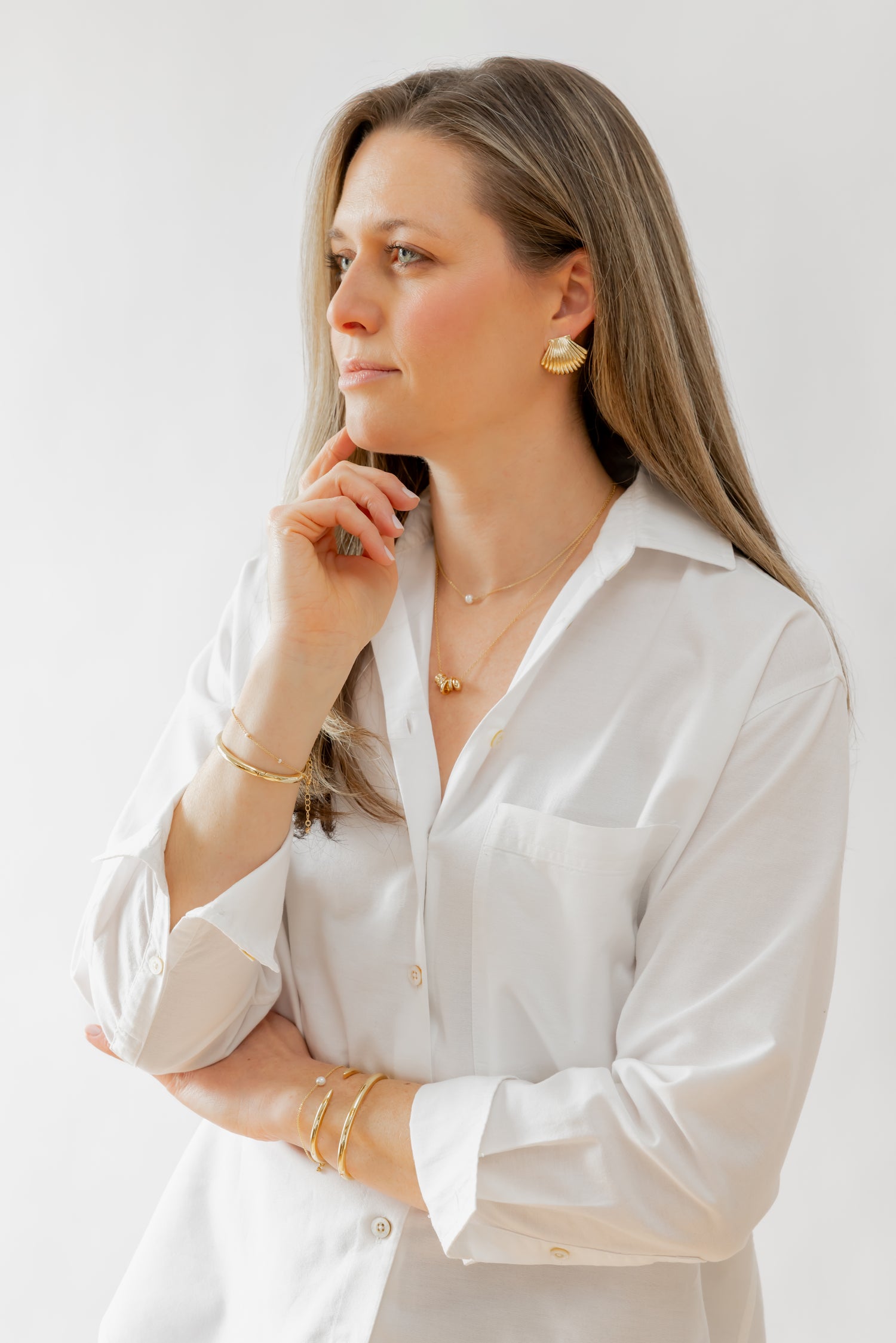 The Priya Statement Earring