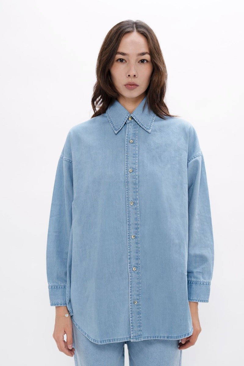 Louisiana MSY - Classic Denim Shirt