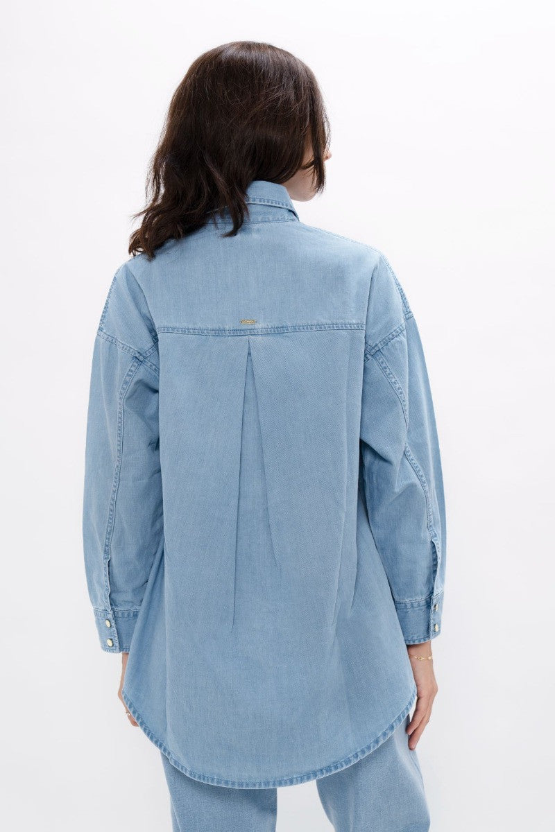 Louisiana MSY - Classic Denim Shirt