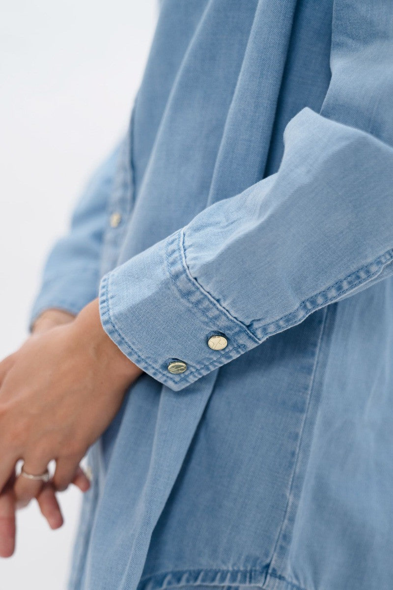 Louisiana MSY - Classic Denim Shirt