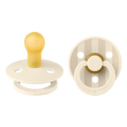 Bibs Pacifier 2 Pack - Ivory Vanilla Mix