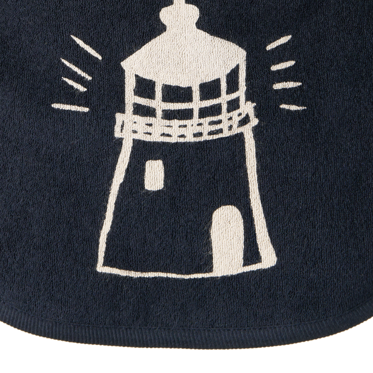 Reversible Bib Lighthouse Print