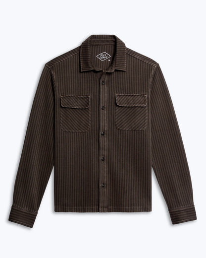Jac Sweater Shirt - Bark Lines