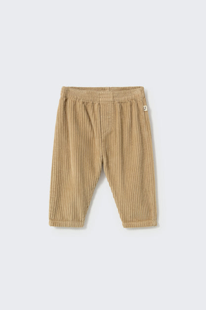 Corduroy Baby Pants - Stone