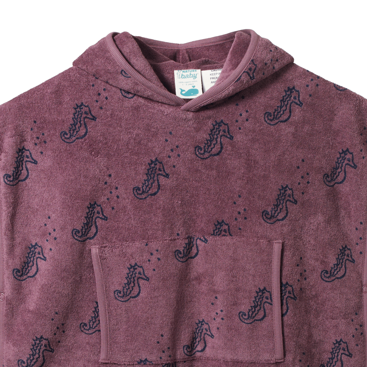 Poncho Towel Neptune Print
