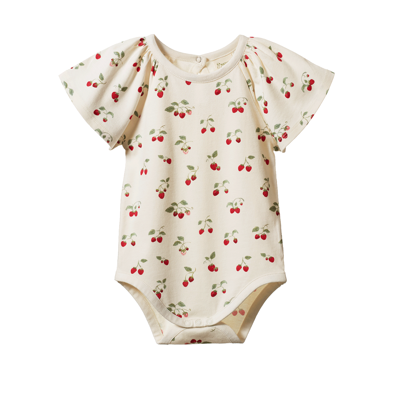 Faye Bodysuit - Strawberry Blush Print