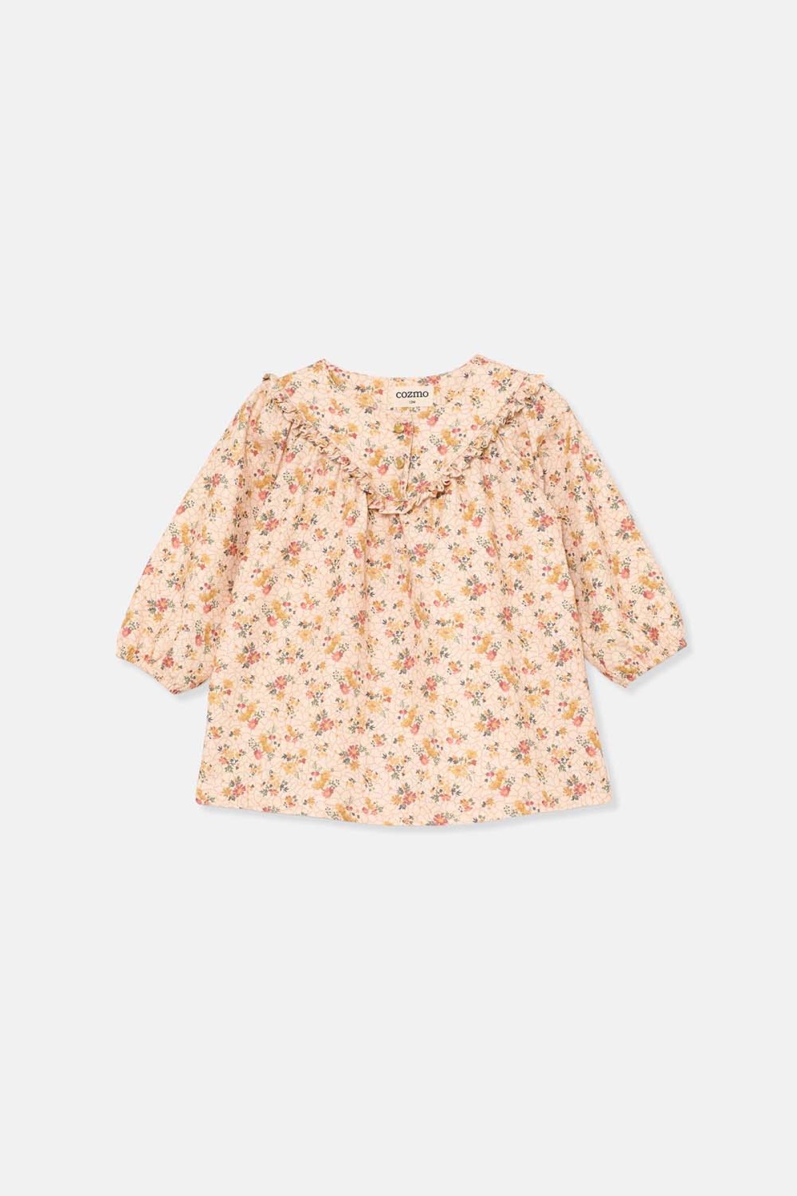 Organic Floral Baby Dress