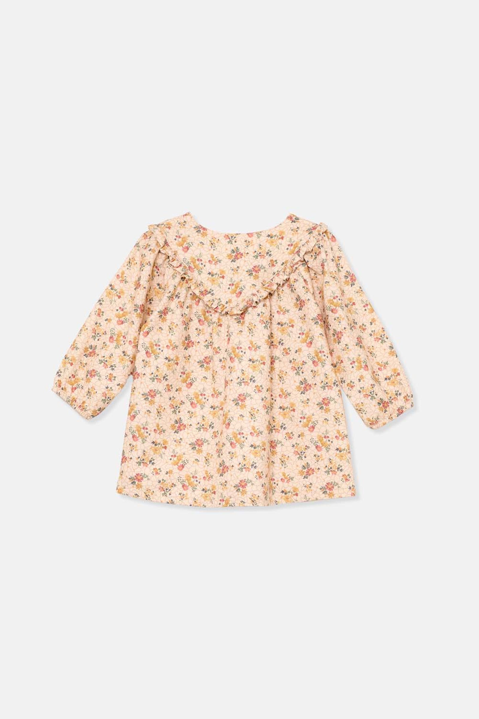 Organic Floral Baby Dress