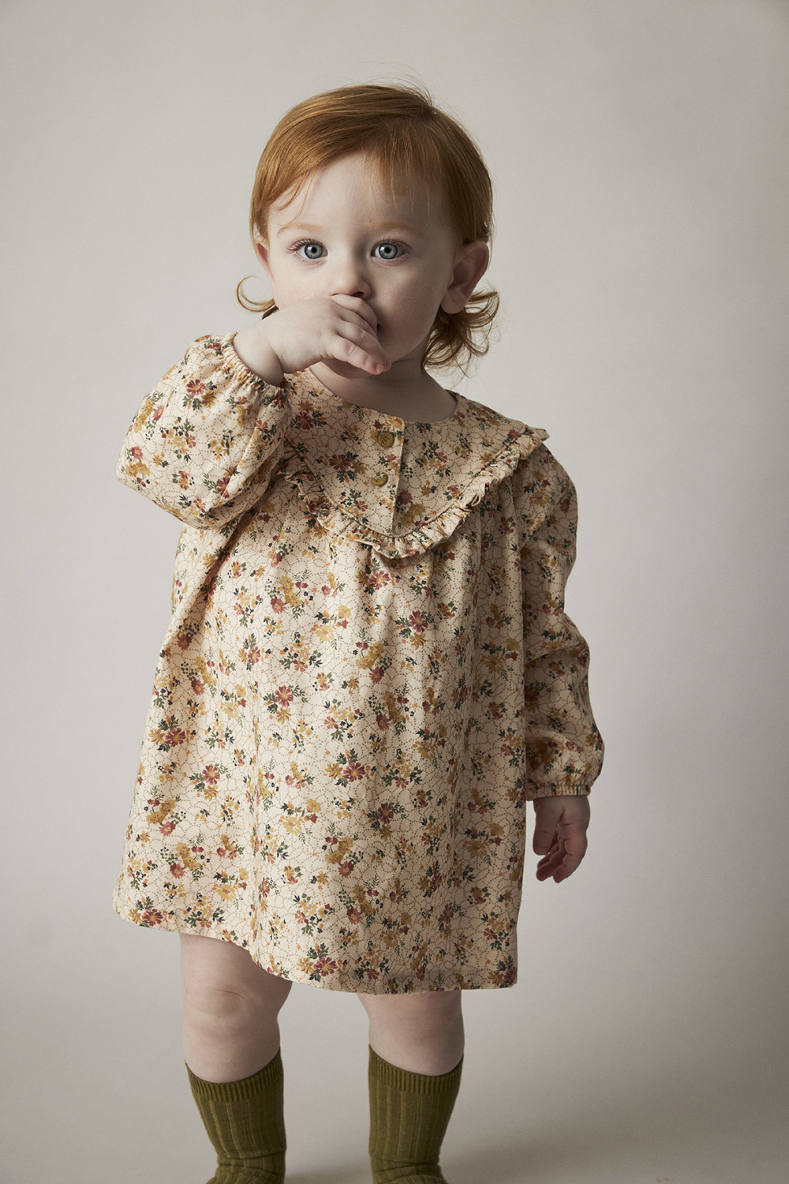 Organic Floral Baby Dress