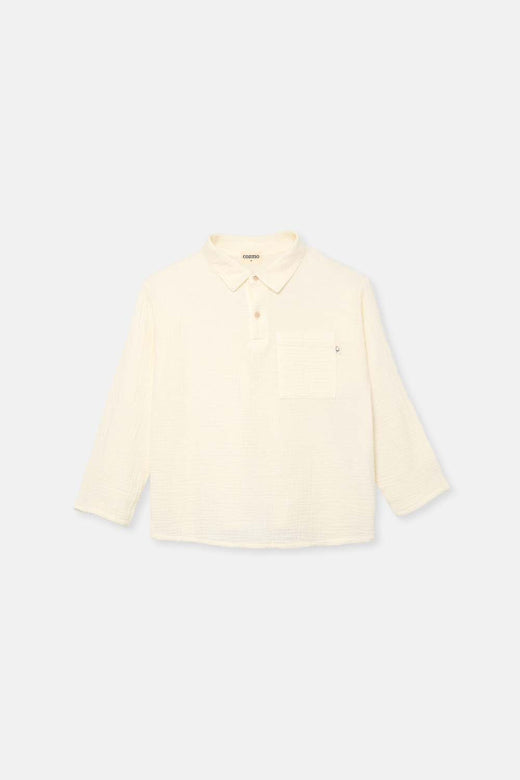 Textured Shirt Ivory